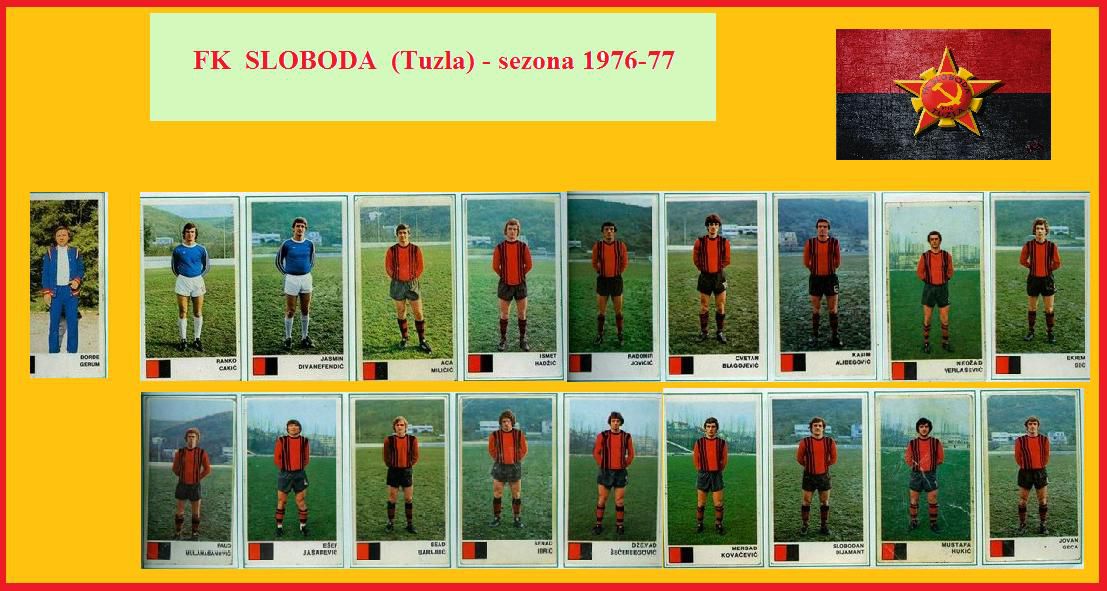 FK SLOBODA 1976-77