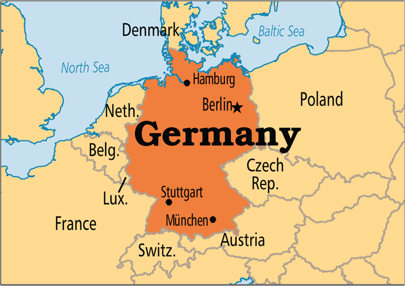 mapa nemacka Njemacka Mapa ~ EXODOINVEST mapa nemacka