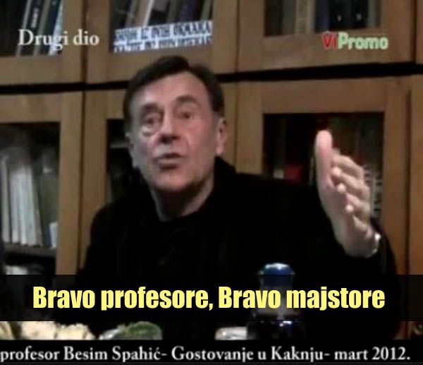 VIDEO/Besim Spahić: Ovaj govor morate pogledati, bravo majstore!