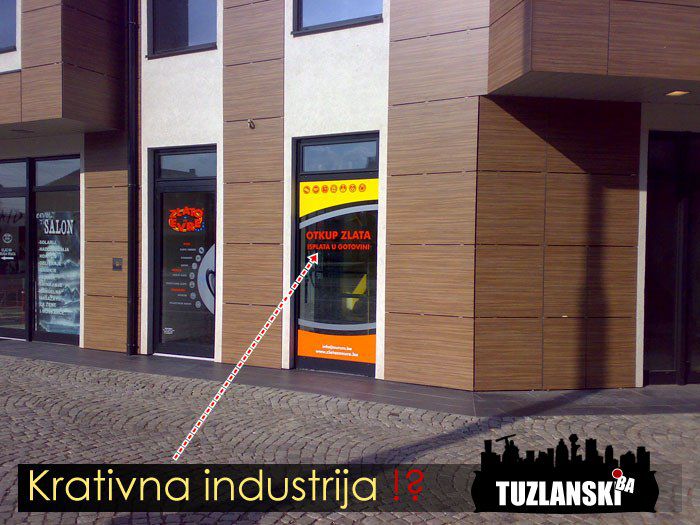 Čitatelji šalju: Od kada je otkup zlata kreativna industrija!? (FOTO)