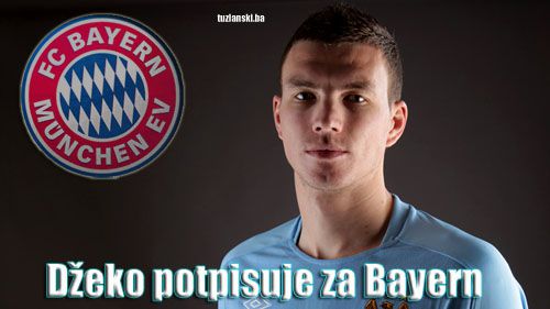 Edin Džeko potpisuje za Bayern