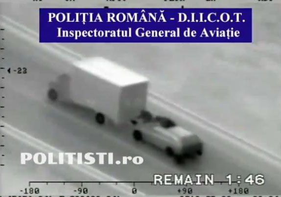 Rumunska banda pokušala da opljačka kamion u pokretu VIDEO