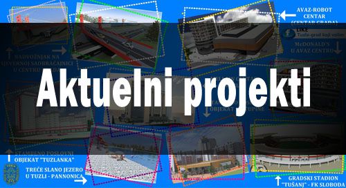 OVO JE TUZLA: Aktuelni projekti u jednoj fotografiji (FOTO)