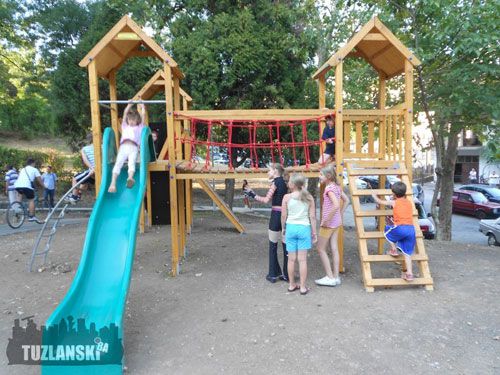 Tuzla: Svečano otvoreno igralište u parku \"Dragodol\" (FOTO/VIDEO)