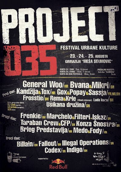 Project 035: Festival urbane kulture u Tuzli! (VIDEO)