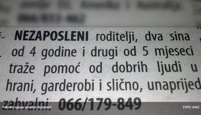 Hranu za djecu traže putem oglasa