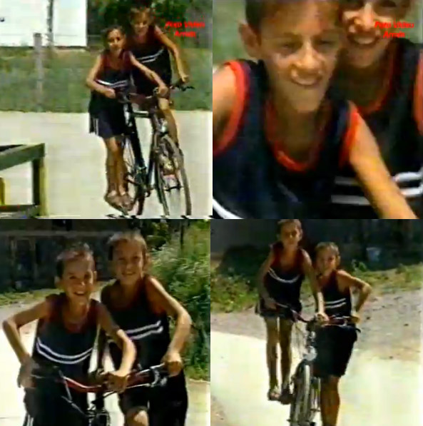 Sretni i zadovoljni: Ovako dva brata dijele jedan bicikl (VIDEO)