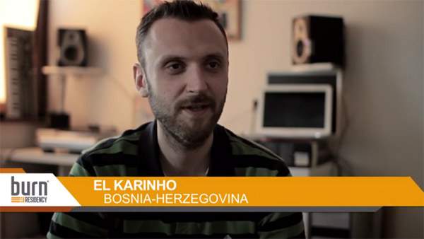 El Karinho u serijalu burn studios Residency (VIDEO)