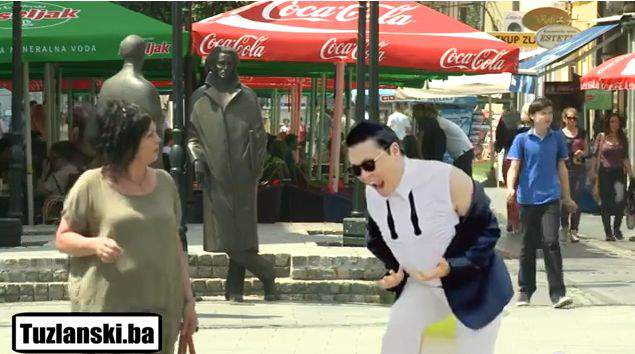 Oppa Gangnam Style na ulicama Tuzle (VIDEO)