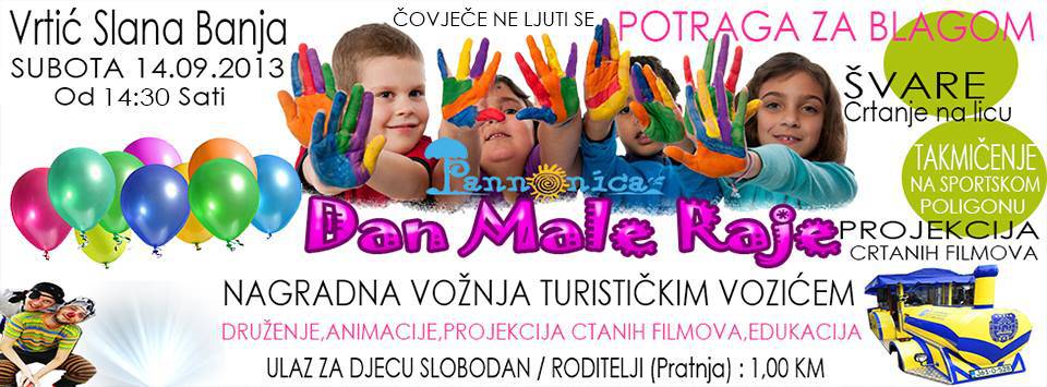 U subotu na Slanoj Banji "Dan male raje"