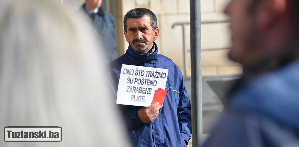 U Tuzli 30. jula ponovo protesti radnika