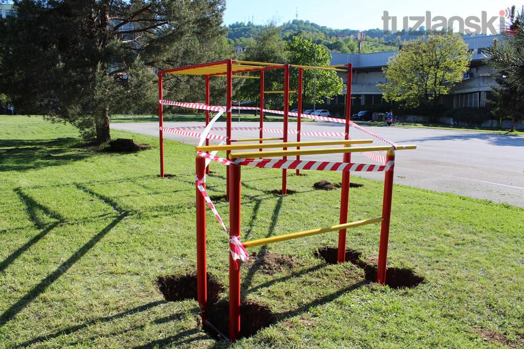 Tuzla: U subotu se otvara prvi street workout poligon