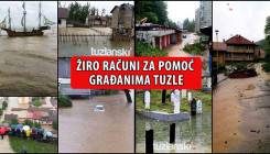 Otvoreni žiro računi za pomoć građanima Tuzle