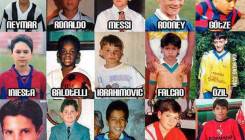 Ovako su izgledali kao klinci: Ronaldo, Messi, Neymar, Rooney, Suarez... (FOTO)