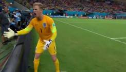 Nervozni Joe Hart nakon slobodnjaka Pirla psuje i traži loptu (VIDEO)