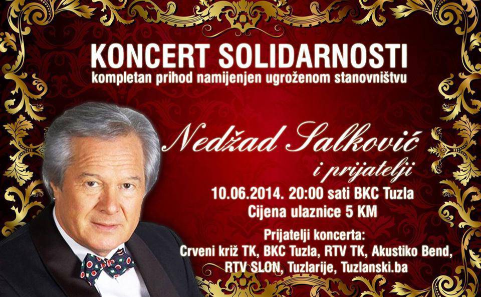 Koncert solidarnosti: Nedžad Salković i prijatelji