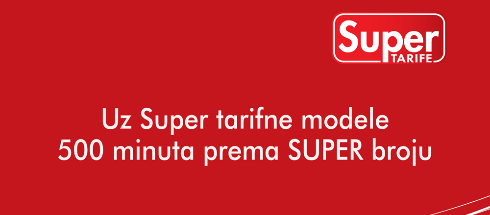 Nova govorna opcija HT Eroneta: SUPER broj uz Super tarifne modele