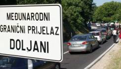 Preporuke za granične prelaze: Na GP Doljani i Crveni grm na izlazu iz BiH čeka se jedan sat