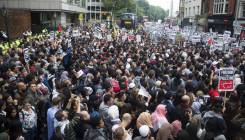 London: 100.000 ljudi protestovalo protiv izraelskih napada na Gazu (FOTO)