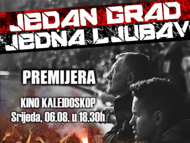 U srijedu premijera filma "Jedan grad - Jedan klub"