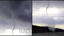 Jeziv prizor na Modracu "Dok pecam, znači gledam tornado" (VIDEO)