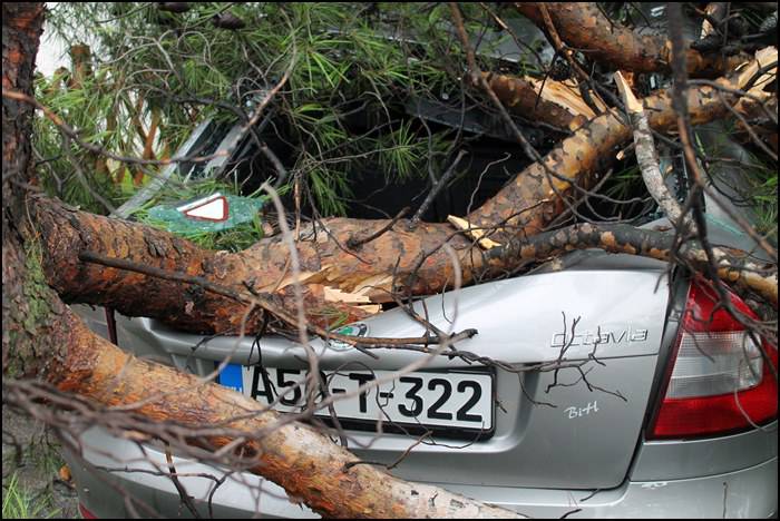 Vanredno stanje na putu Kneževo - Banja Luka