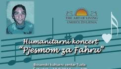 BKC Tuzla: Humanitarni koncert “Pjesmom za Fahru”