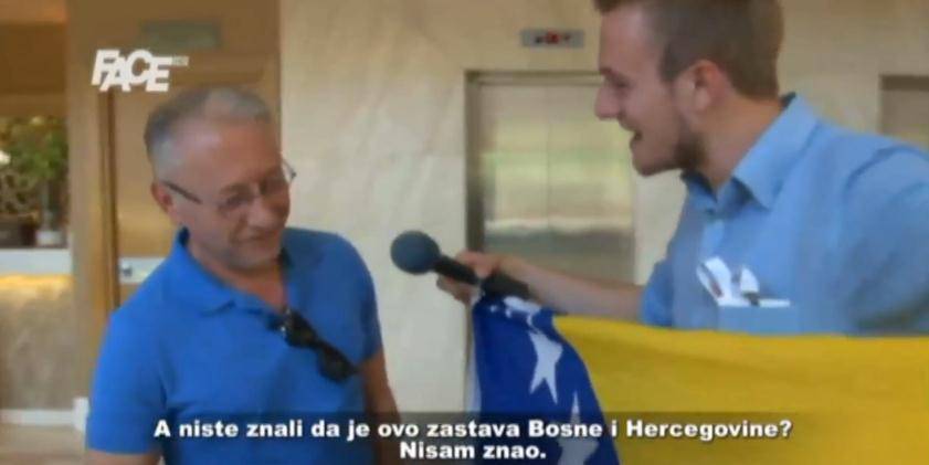 Strani novinari za zastavu BiH mislili da je zastava Srbije, Palestine, Albanije... (VIDEO)