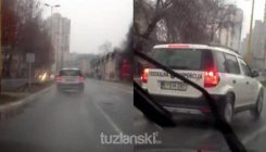 Tuzla: Jurcanje Federalne inspekcije, 50 km/h preko ograničenja (VIDEO)