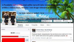 Gordana i Marko varaju građane u BiH i regionu preko stranice ''Online Shop – Naj Sniženja'' na Facebooku (FOTO)