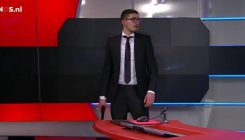 Uhapšen pred kamerama: Naoružan upao u TV studio, zahtijevao da se obrati javnosti (VIDEO)