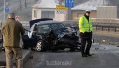 Više osoba povrijeđeno u teškoj saobraćajnoj nesreći na petlji Šićki Brod (FOTO)