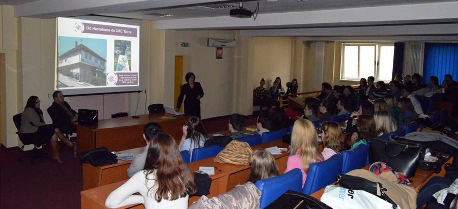 UKC Tuzla: Održan prijem za studente završne godine Medicinskog fakulteta Univerziteta u Tuzli