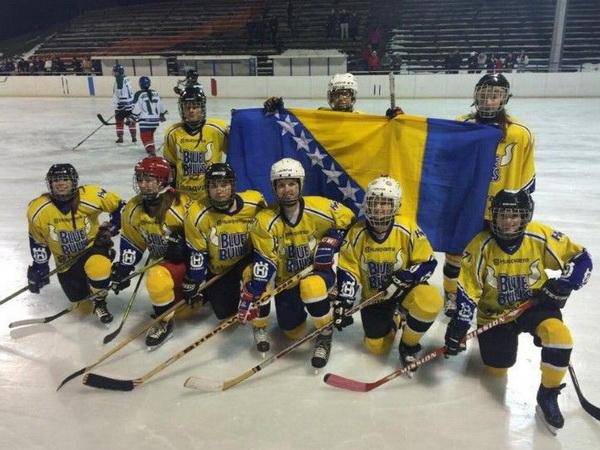 Hokejašice BiH ostvarile ubjedljivu pobjedu na prvoj međunarodnoj utakmici
