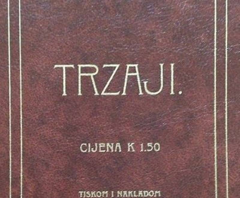 Promocija reprint izdanja knjige "Trzaji" autora Silvija Strahimira Kranjčevića iz 1902. godine.