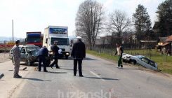 Saobraćajka u blizini petlje Šićki Brod, ima povrijeđenih (FOTO/VIDEO)