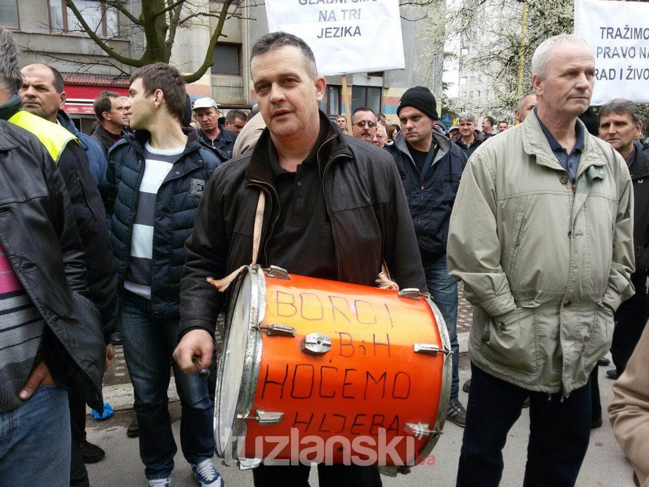 TTU i danas protestuje: ''Noćit ćemo pred Vladom dok ne dobijemo rješenja!''