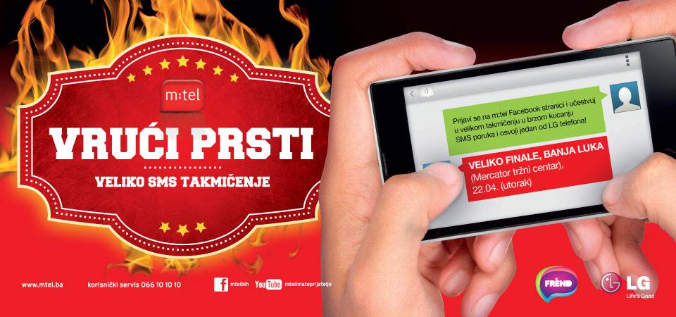 Vrući prsti danas u Tuzli: Takmičenje u brzom kucanju SMS poruka