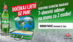 Dočekaj ljeto uz PAN: Tuzlak nagrađen ljetovanjem