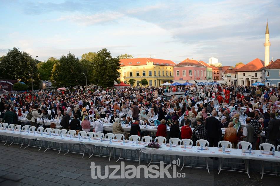 Medžlis Tuzla će i ove godine upriličiti iftar na otvorenom na gradskom trgu