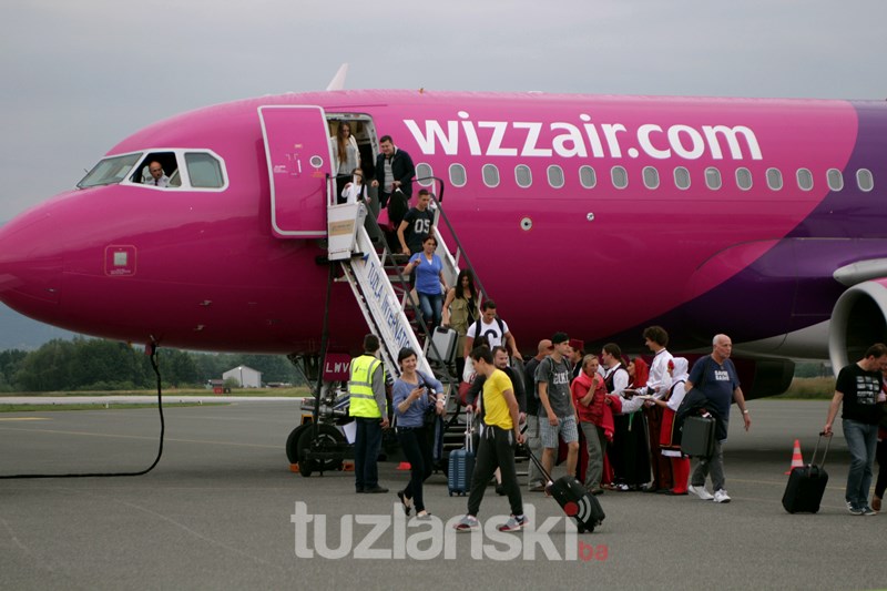 Wizz Air nastavio sa letovima iz Tuzle: Od jula linija i do Salzburga