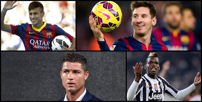 Messi, Ronaldo, Neymar, Pogba… kandidati za najboljeg fudbalera u Evropi