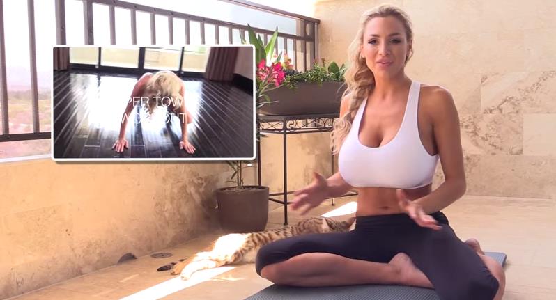 Jutarnja joga s Jordan Carver (VIDEO)