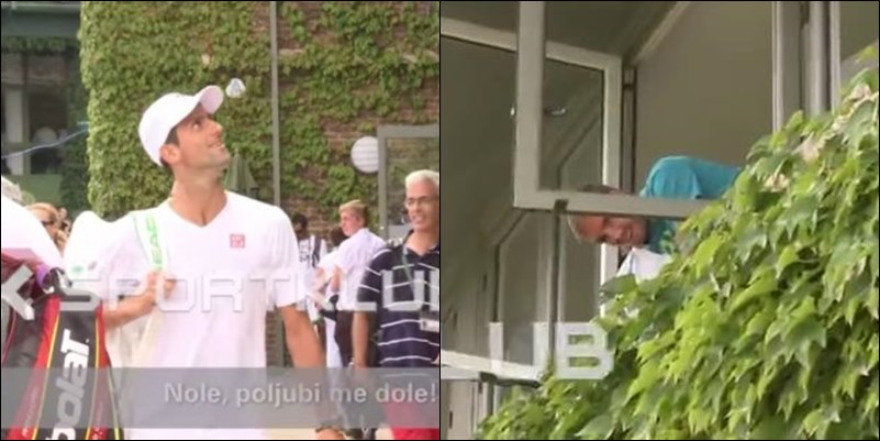 Nole, poljubi me dole: Troicki dobacivao Đokoviću na Wimbledonu (VIDEO)