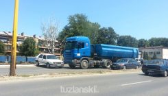 Tuzla: Saobraćajka na južnoj magistrali uzrok zastoja i duge kolone vozila (FOTO)