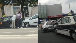 Tuzla: Zabilježene dvije saobraćajke, u jednoj učestvovalo i policijsko vozilo (FOTO)