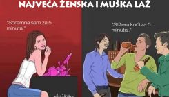 Najveća ženska i muška laž (POSTER)