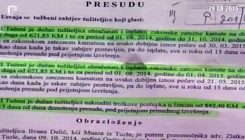 Tuzlanski suci i tužioci ekspresno naplatili svoja dugovanja (VIDEO)