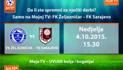 Direktan prijenos na Mojoj TV: Fudbaleri Sarajeva i Želje danas će odigrati 106. vječiti derbi