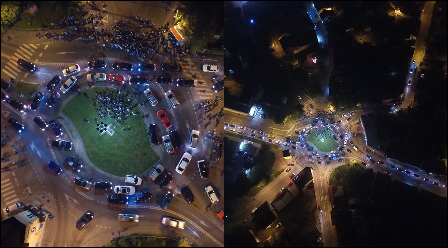 Proslava baraža u Tuzli: Uživajte u ekskluzivnim snimcima iz zraka (VIDEO)